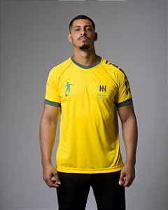 Camiseta da Seleção Brasileira Versão Johnny Person Amarela