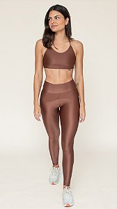 Top Transpasse Cappuccino Matte