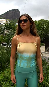 Body Capri Tie Dye Areia