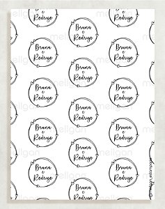 Papel Crepom Casamento 03 - 30 unid