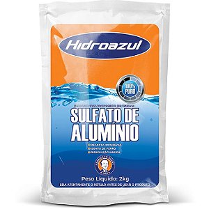 Sulfato de Alumínio Decantador Hidroazul 2KG