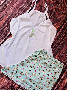Baby Doll Feminino Conforto Estampado