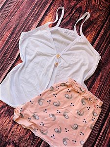 Baby Doll Feminino Conforto Estampado