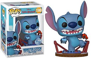 Funko Pop - Monster Stitch Exclusivo - Disney Lilo & Stitch (1049)