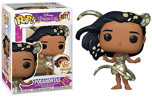Funko Pop - Pocahontas Exclusivo Gold - Disney Princess (1077)