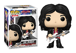 [#Pré-venda] - Funko Pop - Joe Perry with White Guitar - Aerosmith (476)