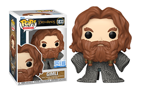 [#Pré-venda] - Funko Pop - Gimli Chainmail Armo Exclusivo - O Senhor dos Anéis (1833)