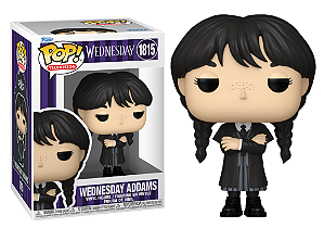 [#Pré-venda] - Funko Pop - Wandinha Addams Casaco Preto - Wednesday (1815)