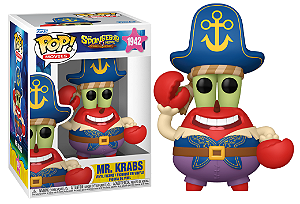 [#Pré-venda] - Funko Pop - Mr. Krabs (Pirate) - Nickeldeon Bob Esponja (1942)