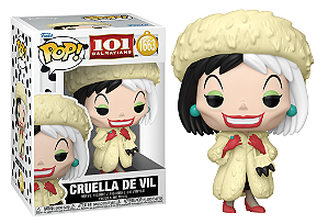 [#Pré-venda] - Funko Pop - Cruella de Vil Classic - Disney 101 Dálmatas (1663)
