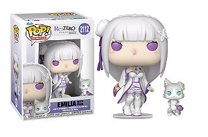 [#Pré-venda] - Funko Pop - Emilia With Puck - Re:Zero (2112)