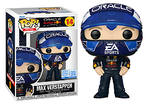 [#Pré-venda] - Funko Pop - Max Verstappen with USA Helmet - Oracle Red Bull Racing (14)