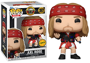 [#Pré-venda] - Funko Pop - Axl Rose Exclusivo Chase - Guns N' Roses (397)