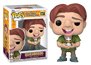 [#Pré-venda] - Funko Pop - Quasimodo Corcunda with Bird - Disney O Corcunda de Notre Dame (1735)