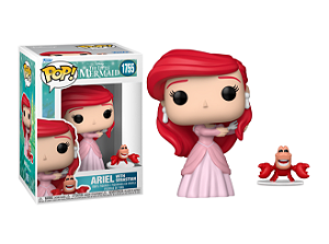 [#Pré-venda] - Funko Pop - Ariel with Sebastian - Disney A Pequena Sereia (1755)