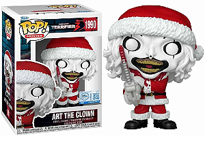 Funko Pop - Art The Clown Exclusivo Natal - Terror Terrifier (1990)
