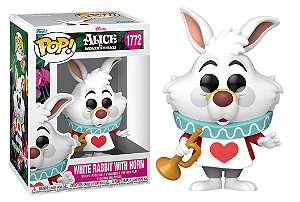 [#Pré-venda] - Funko Pop - White Rabbit with Horn - Disney Alice no País das Maravilhas (1772)