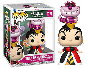 [#Pré-venda] - Funko Pop - Queen of Hearts with Cheshire Cat - Disney Alice no País das Maravilhas (1771)
