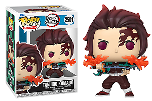 [#Pré-venda] - Funko Pop - Tanjiro Kamado (Fire Breathing) - Demon Slayer (2501)