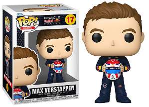 [#Pré-venda] - Funko Pop - Max Verstappen (Holding Helmet) - Oracle Red Bull Racing (17)