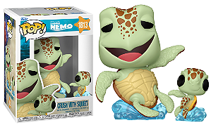 [#Pré-venda] - Funko Pop - Crush with Squirt - Disney Procurando Nemo (1813)