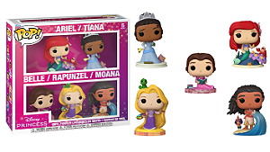 [#Pré-venda] - Funko Pop - Princess - Disney Princess (4 Pack)