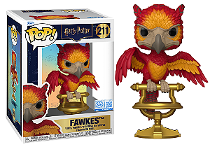 [#Pré-venda] - Funko Pop - Premium Fawkes Exclusivo - Harry Potter (211)