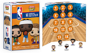 [#Pré-venda] - Calendário Bitty Pop - NBA Advent (14 peças)