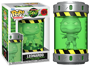 [#Pré-venda] - Funko Pop - Leonardo (Ooze Canister) - As Tartarugas Ninja (166)