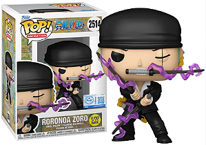[#Vempraloja] - Funko Pop - Zoro Exclusivo Glow - One Piece (2514)