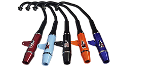 ESCAPAMENTO CURVA PRETA TR RACING TITAN FAN START 160 2016 A 2026