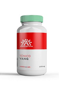 Tônico Yang 60 cápsulas 600mg - Aldeia das Ervas