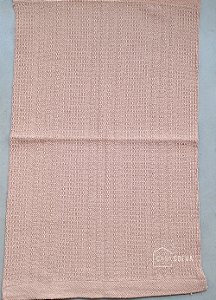 Tapete Artesanal Algodão Rosé Linea 45 x 75