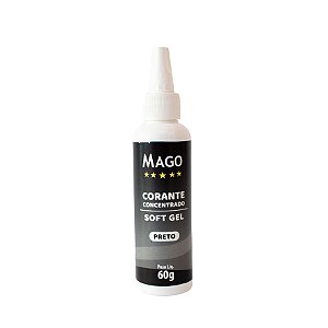 Corante Softgel Mago Preto 60 G