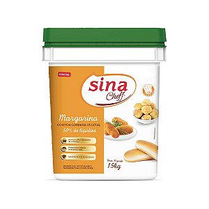 Margarina Sina 80% Sem Sal 15 KG
