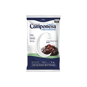 Leite Condensado Semidesnatado 5Kg Camponesa