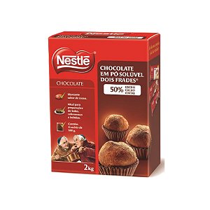 Chocolate em pó Nestlé Dois Frades 50% 1,01 KG