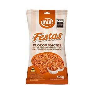 Confeito Doce de Leite Flocos Macio 500g MIX