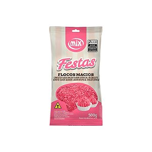 Confeito Chiclete Flocos Macio 500g MIX