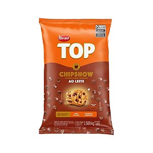 Chocolate Gotas Chipshow Ao Leite Harald 2,5kg