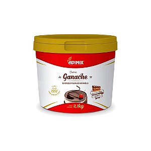 Ganache Adimix Chocolate Meio Amargo 4kg