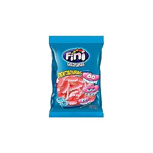 Fini Bala de Gelatina Dentadura 500 G