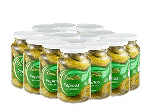 Pepino em conserva 300g - 15 Unidades