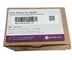 Ribbon Color Personalizado para Impressoras SMID - 500 Impressões