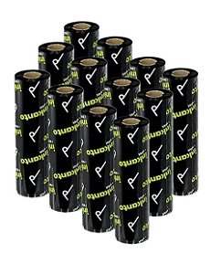 Ribbon Inkanto AWR1 110mm X 74m (cera) - 12 unidades