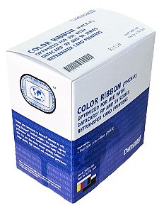 Ribbon Datacard Color (YMCKK) 568971-002 P/ SR300 C/ 750 Impressões
