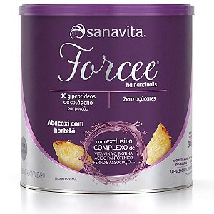Forcee Hair and Nails Sanavita - Abacaxi - 330g