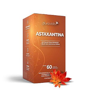Astaxantina - Puravida - 60 Cápsulas