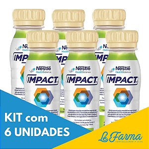 KIT 6 UNIDADES: Impact sabor Torta de Limão - 200ml