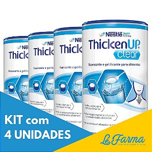 KIT 4 UNIDADES: Resource Thicken Up Clear - 125g